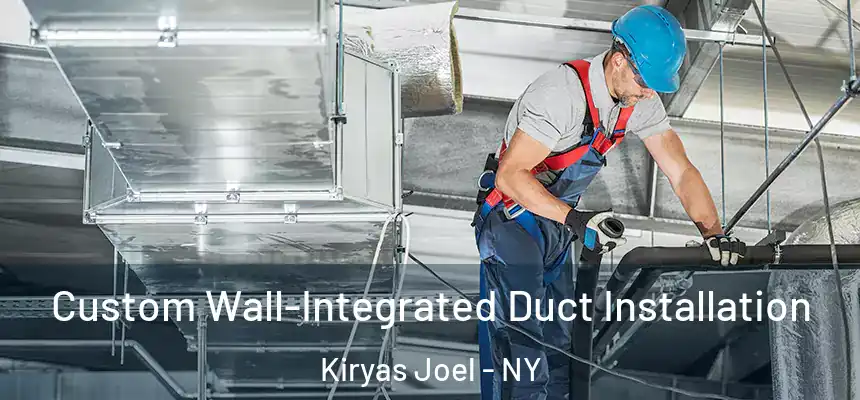  Custom Wall-Integrated Duct Installation Kiryas Joel - NY